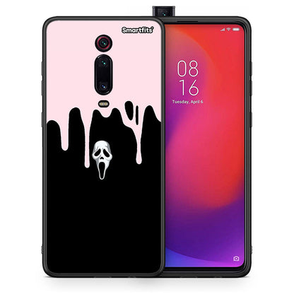 Θήκη Xiaomi Redmi K20 / K20 Pro Melting Halloween Mask από τη Smartfits με σχέδιο στο πίσω μέρος και μαύρο περίβλημα | Xiaomi Redmi K20 / K20 Pro Melting Halloween Mask case with colorful back and black bezels
