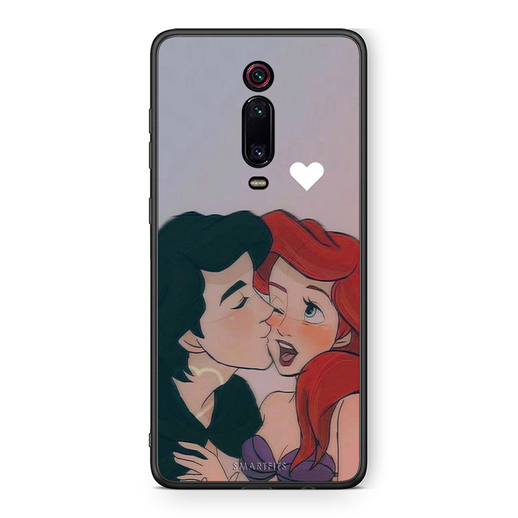 Xiaomi Mi 9T Mermaid Love Θήκη Αγίου Βαλεντίνου από τη Smartfits με σχέδιο στο πίσω μέρος και μαύρο περίβλημα | Smartphone case with colorful back and black bezels by Smartfits