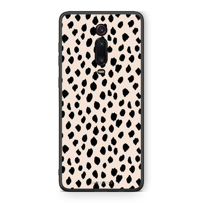 Xiaomi Mi 9T New Polka Dots θήκη από τη Smartfits με σχέδιο στο πίσω μέρος και μαύρο περίβλημα | Smartphone case with colorful back and black bezels by Smartfits
