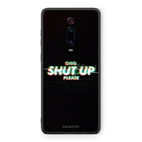 Thumbnail for Xiaomi Mi 9T OMG ShutUp θήκη από τη Smartfits με σχέδιο στο πίσω μέρος και μαύρο περίβλημα | Smartphone case with colorful back and black bezels by Smartfits