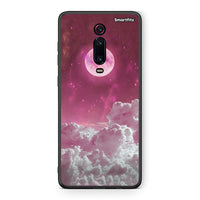 Thumbnail for Xiaomi Mi 9T Pink Moon Θήκη από τη Smartfits με σχέδιο στο πίσω μέρος και μαύρο περίβλημα | Smartphone case with colorful back and black bezels by Smartfits