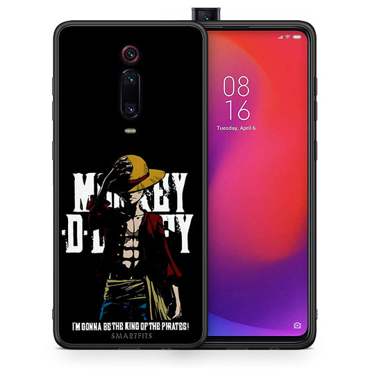 Θήκη Xiaomi Redmi K20/K20 Pro Pirate King από τη Smartfits με σχέδιο στο πίσω μέρος και μαύρο περίβλημα | Xiaomi Redmi K20/K20 Pro Pirate King case with colorful back and black bezels