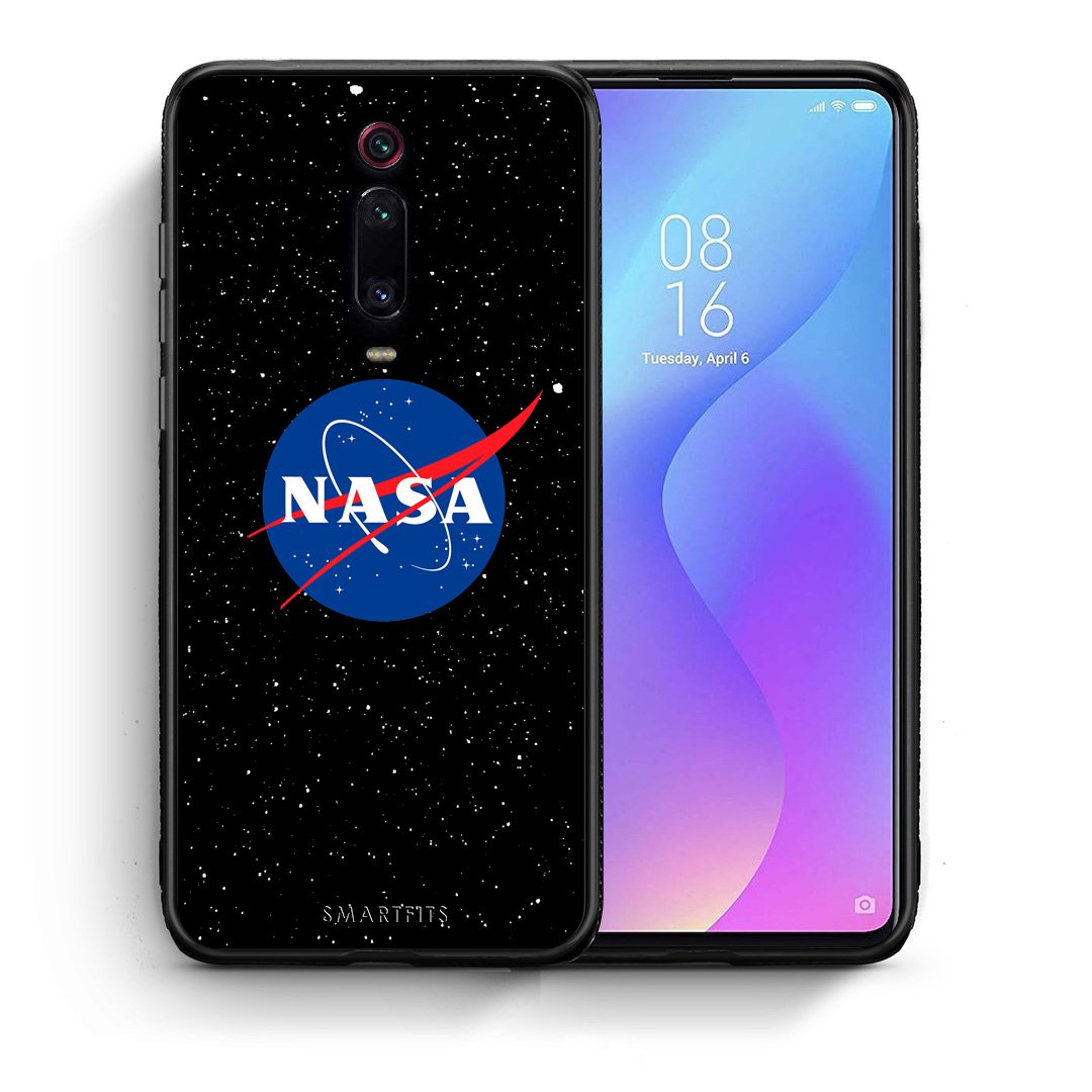 Θήκη Xiaomi Mi 9T NASA PopArt από τη Smartfits με σχέδιο στο πίσω μέρος και μαύρο περίβλημα | Xiaomi Mi 9T NASA PopArt case with colorful back and black bezels