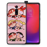 Thumbnail for Θήκη Αγίου Βαλεντίνου Xiaomi Redmi K20 / K20 Pro Puff Love από τη Smartfits με σχέδιο στο πίσω μέρος και μαύρο περίβλημα | Xiaomi Redmi K20 / K20 Pro Puff Love case with colorful back and black bezels