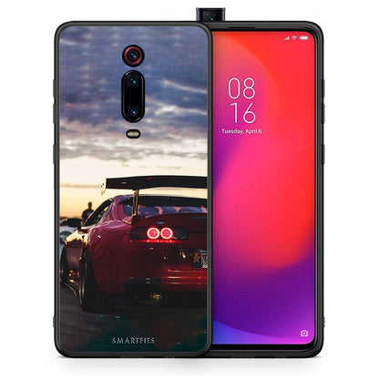 Θήκη Xiaomi Redmi K20/K20 Pro Racing Supra από τη Smartfits με σχέδιο στο πίσω μέρος και μαύρο περίβλημα | Xiaomi Redmi K20/K20 Pro Racing Supra case with colorful back and black bezels