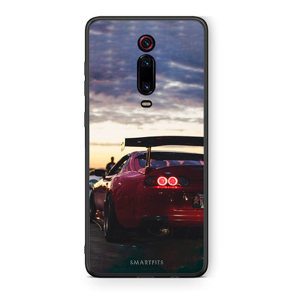Xiaomi Mi 9T Racing Supra θήκη από τη Smartfits με σχέδιο στο πίσω μέρος και μαύρο περίβλημα | Smartphone case with colorful back and black bezels by Smartfits
