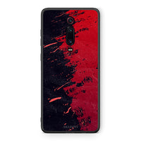 Thumbnail for Xiaomi Mi 9T Red Paint Θήκη Αγίου Βαλεντίνου από τη Smartfits με σχέδιο στο πίσω μέρος και μαύρο περίβλημα | Smartphone case with colorful back and black bezels by Smartfits
