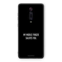 Thumbnail for Xiaomi Mi 9T Salute θήκη από τη Smartfits με σχέδιο στο πίσω μέρος και μαύρο περίβλημα | Smartphone case with colorful back and black bezels by Smartfits