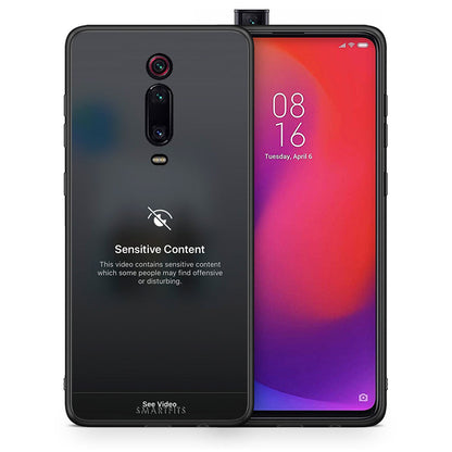 Θήκη Xiaomi Mi 9T Sensitive Content από τη Smartfits με σχέδιο στο πίσω μέρος και μαύρο περίβλημα | Xiaomi Mi 9T Sensitive Content case with colorful back and black bezels