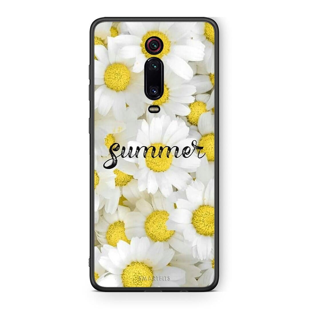 Xiaomi Mi 9T Summer Daisies Θήκη από τη Smartfits με σχέδιο στο πίσω μέρος και μαύρο περίβλημα | Smartphone case with colorful back and black bezels by Smartfits