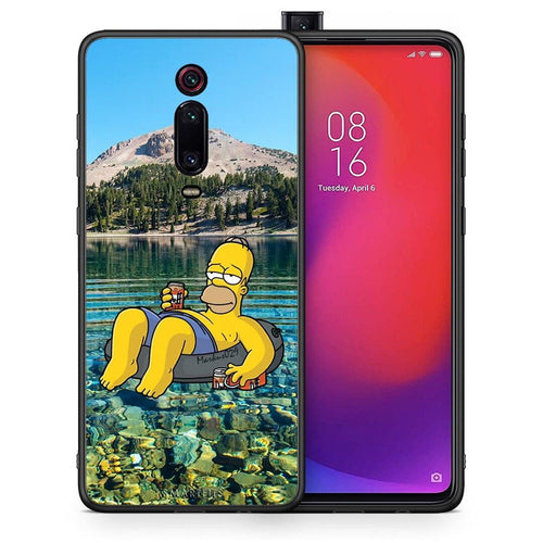 Θήκη Xiaomi Mi 9T Summer Happiness από τη Smartfits με σχέδιο στο πίσω μέρος και μαύρο περίβλημα | Xiaomi Mi 9T Summer Happiness case with colorful back and black bezels