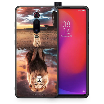 Θήκη Αγίου Βαλεντίνου Xiaomi Mi 9T Sunset Dreams από τη Smartfits με σχέδιο στο πίσω μέρος και μαύρο περίβλημα | Xiaomi Mi 9T Sunset Dreams case with colorful back and black bezels