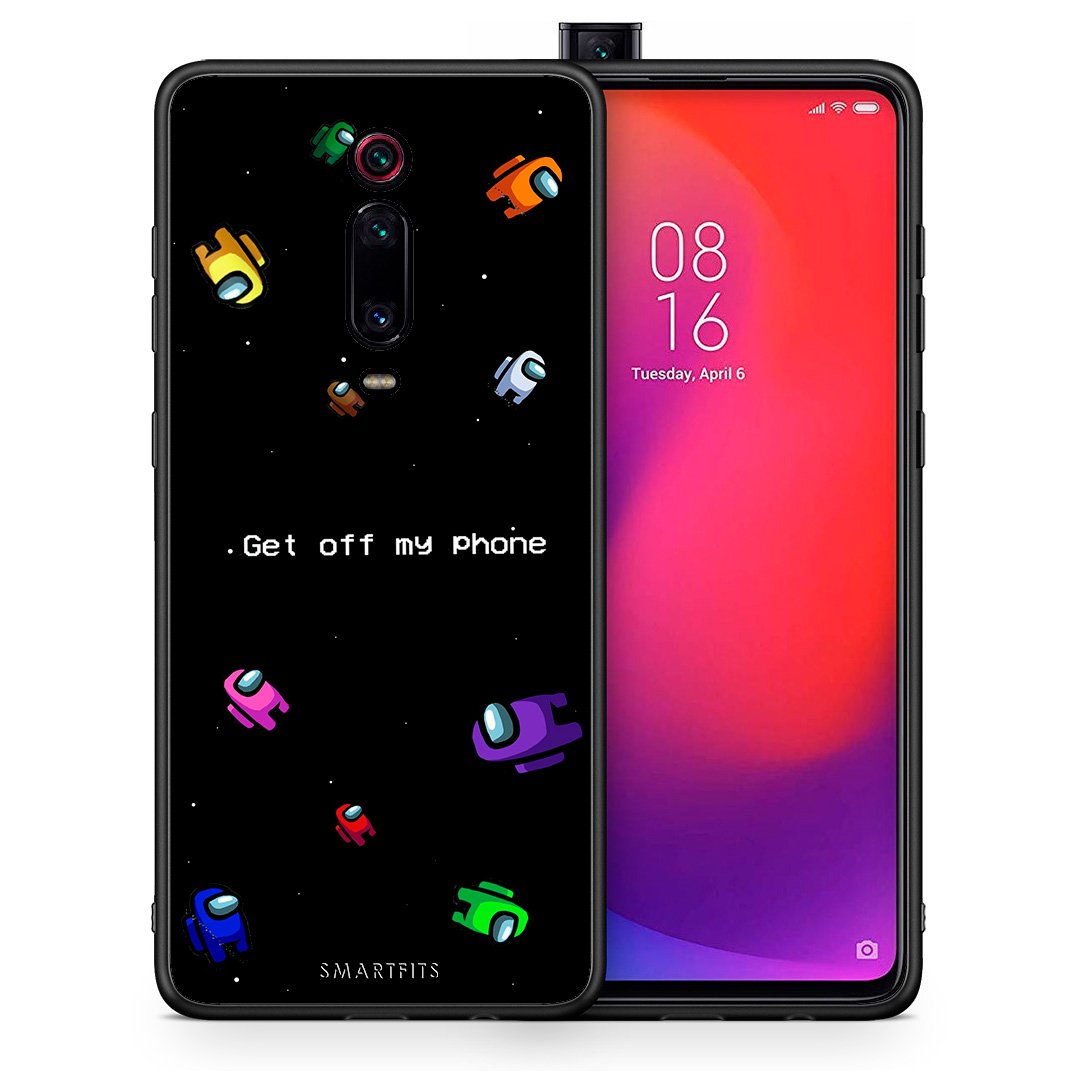 Θήκη Xiaomi Mi 9T AFK Text από τη Smartfits με σχέδιο στο πίσω μέρος και μαύρο περίβλημα | Xiaomi Mi 9T AFK Text case with colorful back and black bezels