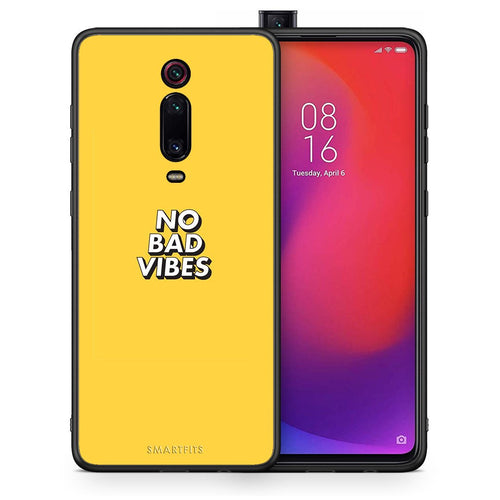Θήκη Xiaomi Redmi K20/K20 Pro Vibes Text από τη Smartfits με σχέδιο στο πίσω μέρος και μαύρο περίβλημα | Xiaomi Redmi K20/K20 Pro Vibes Text case with colorful back and black bezels
