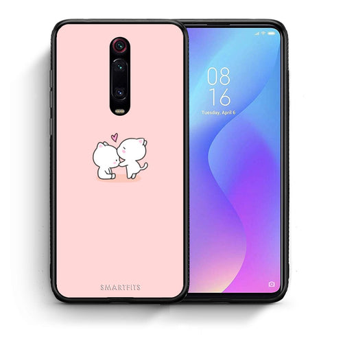 Θήκη Xiaomi Mi 9T Love Valentine από τη Smartfits με σχέδιο στο πίσω μέρος και μαύρο περίβλημα | Xiaomi Mi 9T Love Valentine case with colorful back and black bezels