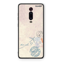 Thumbnail for Xiaomi Mi 9T Where Next Θήκη από τη Smartfits με σχέδιο στο πίσω μέρος και μαύρο περίβλημα | Smartphone case with colorful back and black bezels by Smartfits
