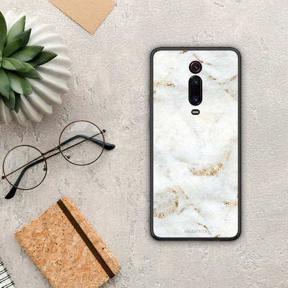 White Gold Marble - Xiaomi Redmi K20 / K20 Pro θήκη