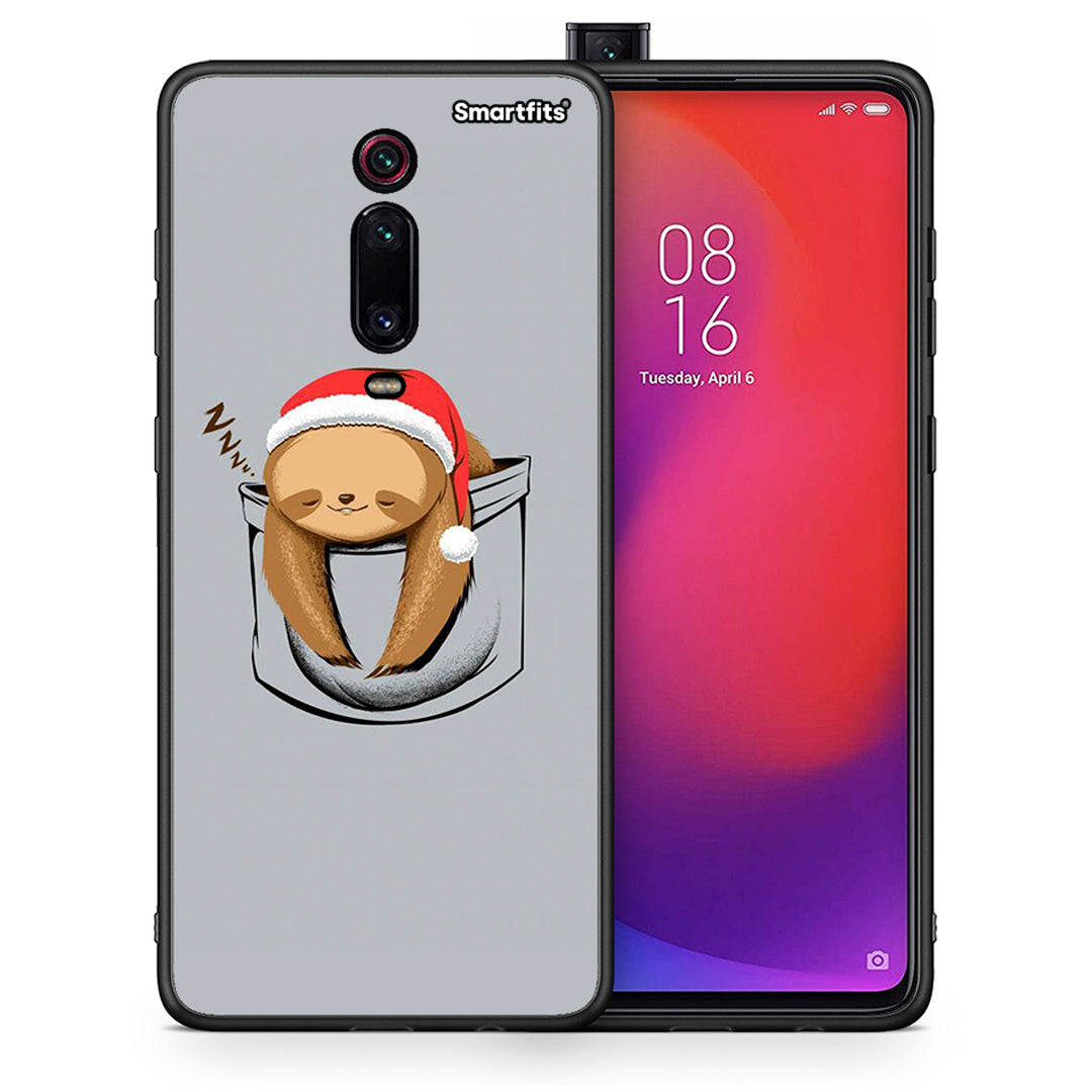 Θήκη Xiaomi Redmi K20/K20 Pro Xmas Zzzz από τη Smartfits με σχέδιο στο πίσω μέρος και μαύρο περίβλημα | Xiaomi Redmi K20/K20 Pro Xmas Zzzz case with colorful back and black bezels