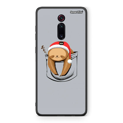 Xiaomi Mi 9T Xmas Zzzz θήκη από τη Smartfits με σχέδιο στο πίσω μέρος και μαύρο περίβλημα | Smartphone case with colorful back and black bezels by Smartfits