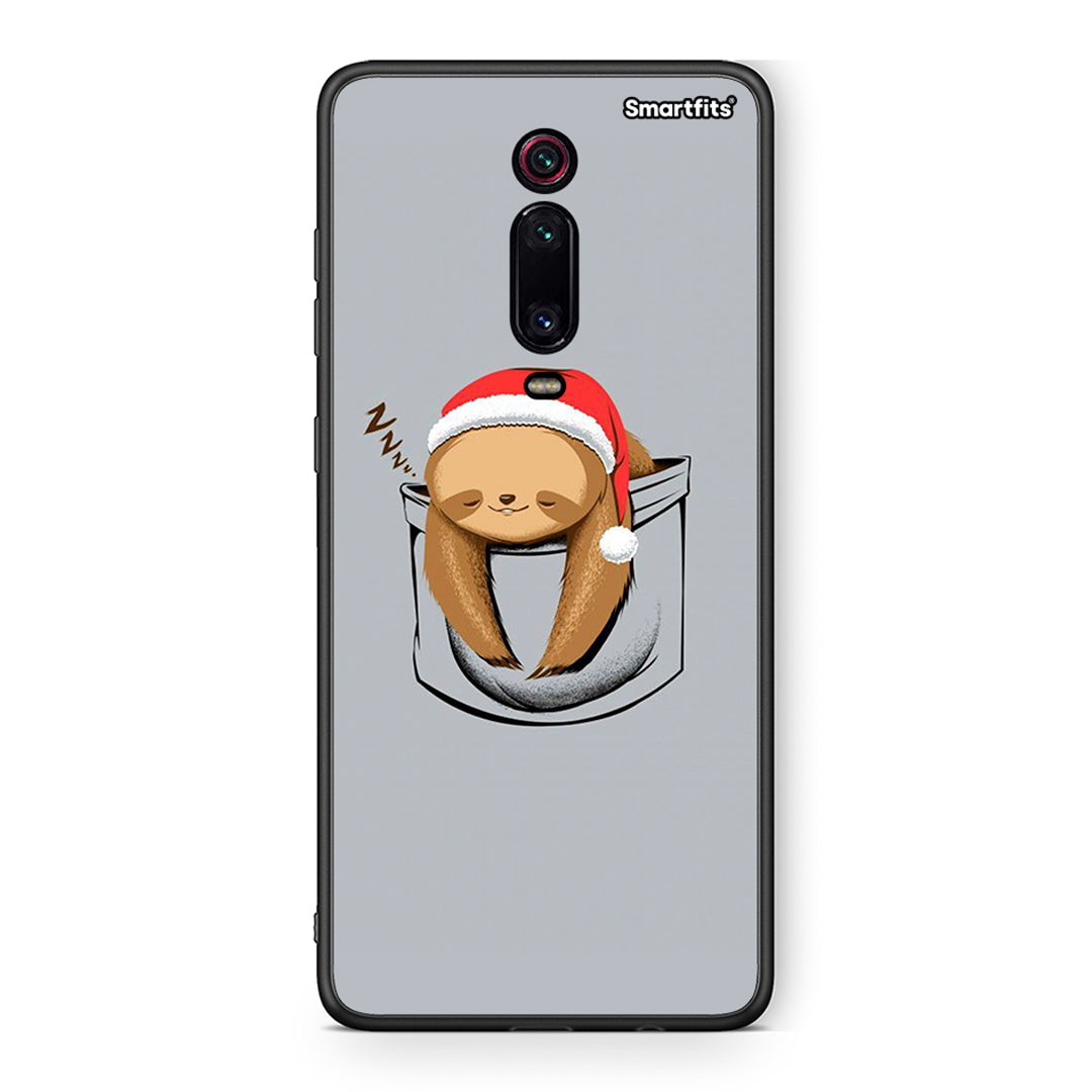 Xiaomi Mi 9T Xmas Zzzz θήκη από τη Smartfits με σχέδιο στο πίσω μέρος και μαύρο περίβλημα | Smartphone case with colorful back and black bezels by Smartfits