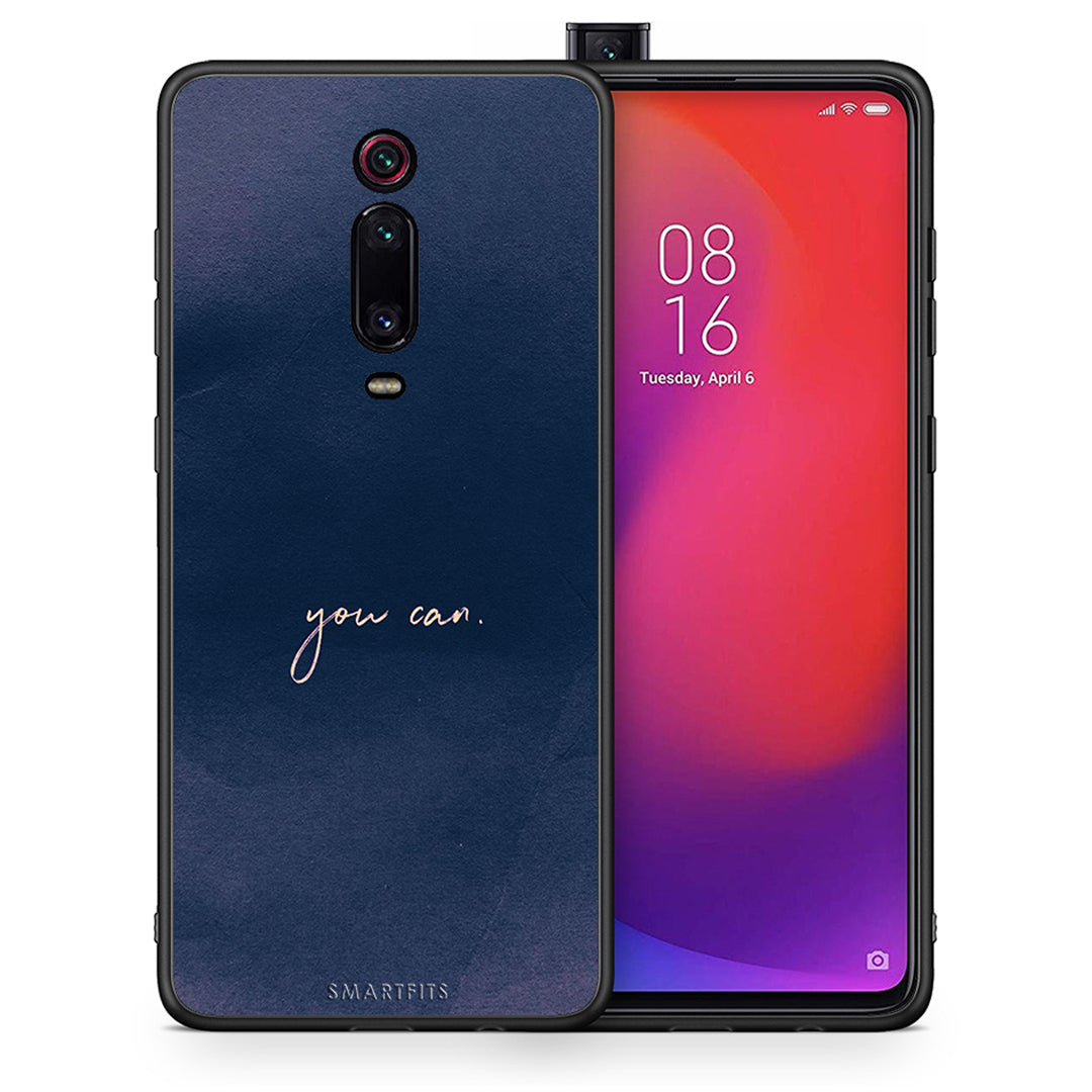 Θήκη Xiaomi Mi 9T You Can από τη Smartfits με σχέδιο στο πίσω μέρος και μαύρο περίβλημα | Xiaomi Mi 9T You Can case with colorful back and black bezels