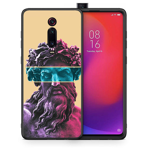 Θήκη Αγίου Βαλεντίνου Xiaomi Mi 9T Zeus Art από τη Smartfits με σχέδιο στο πίσω μέρος και μαύρο περίβλημα | Xiaomi Mi 9T Zeus Art case with colorful back and black bezels