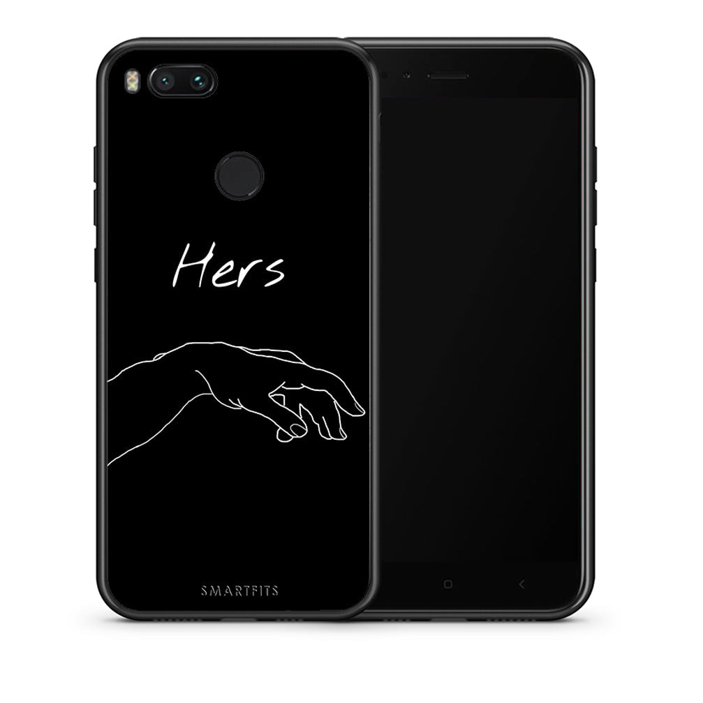 Θήκη Αγίου Βαλεντίνου Xiaomi Mi A1 Aeshetic Love 1 από τη Smartfits με σχέδιο στο πίσω μέρος και μαύρο περίβλημα | Xiaomi Mi A1 Aeshetic Love 1 case with colorful back and black bezels