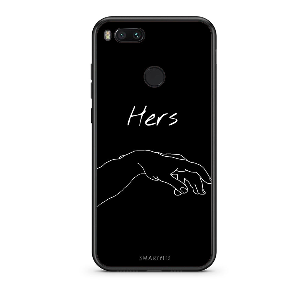 xiaomi mi aAeshetic Love 1 Θήκη Αγίου Βαλεντίνου από τη Smartfits με σχέδιο στο πίσω μέρος και μαύρο περίβλημα | Smartphone case with colorful back and black bezels by Smartfits