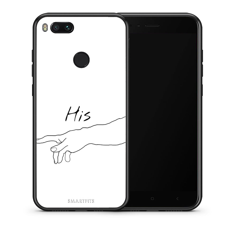 Θήκη Αγίου Βαλεντίνου Xiaomi Mi A1 Aeshetic Love 2 από τη Smartfits με σχέδιο στο πίσω μέρος και μαύρο περίβλημα | Xiaomi Mi A1 Aeshetic Love 2 case with colorful back and black bezels