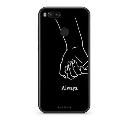 xiaomi mi aAlways & Forever 1 Θήκη Αγίου Βαλεντίνου από τη Smartfits με σχέδιο στο πίσω μέρος και μαύρο περίβλημα | Smartphone case with colorful back and black bezels by Smartfits