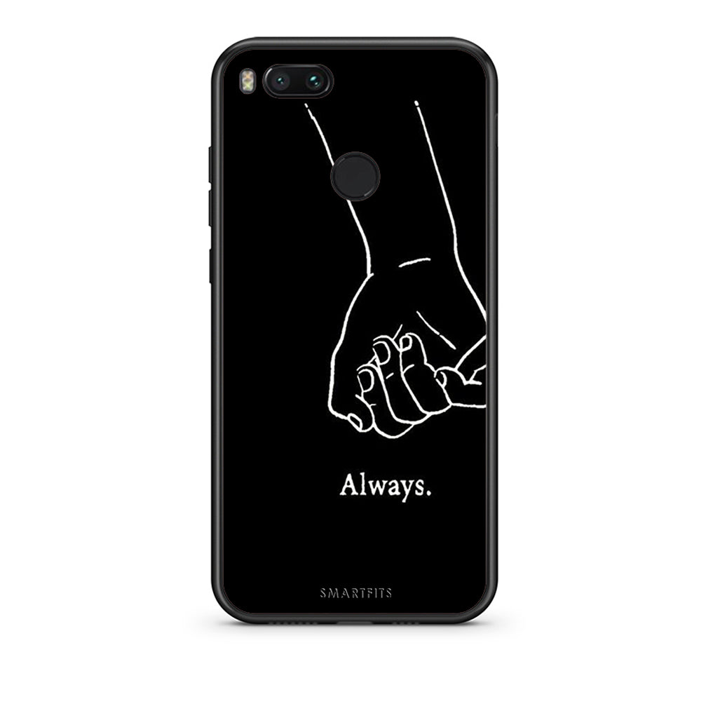 xiaomi mi aAlways & Forever 1 Θήκη Αγίου Βαλεντίνου από τη Smartfits με σχέδιο στο πίσω μέρος και μαύρο περίβλημα | Smartphone case with colorful back and black bezels by Smartfits