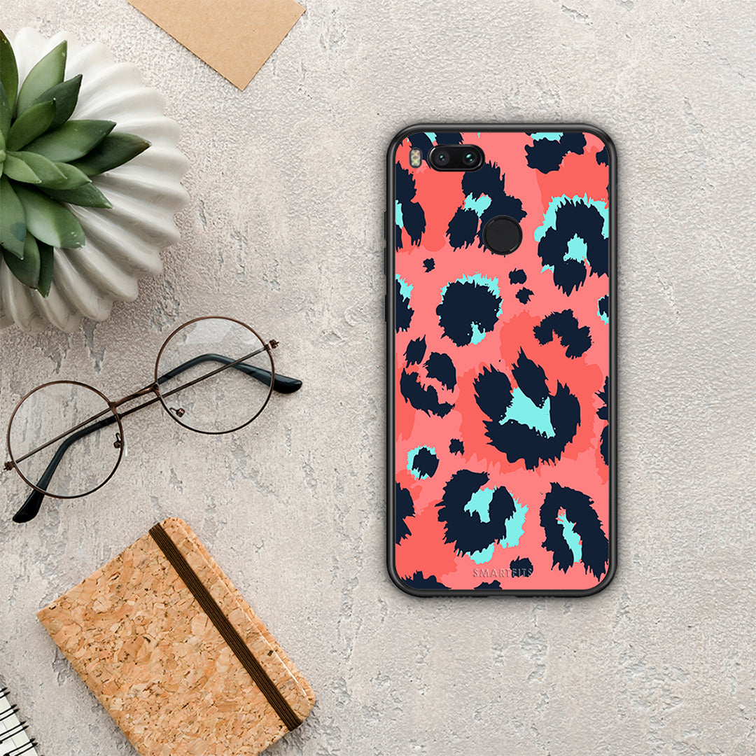 Animal Pink Leopard - Xiaomi Mi A1 θήκη