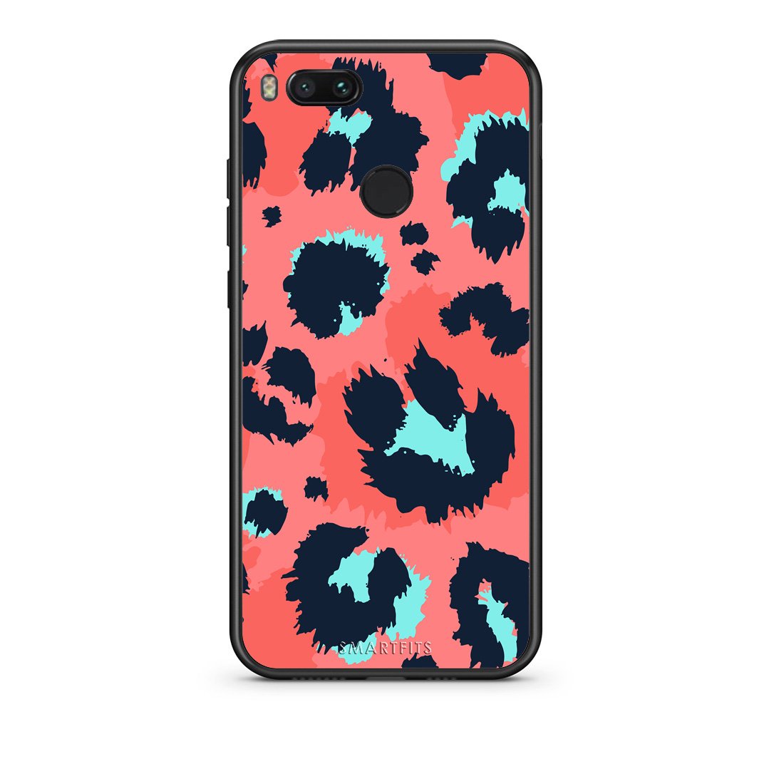 22 - xiaomi mi aPink Leopard Animal case, cover, bumper