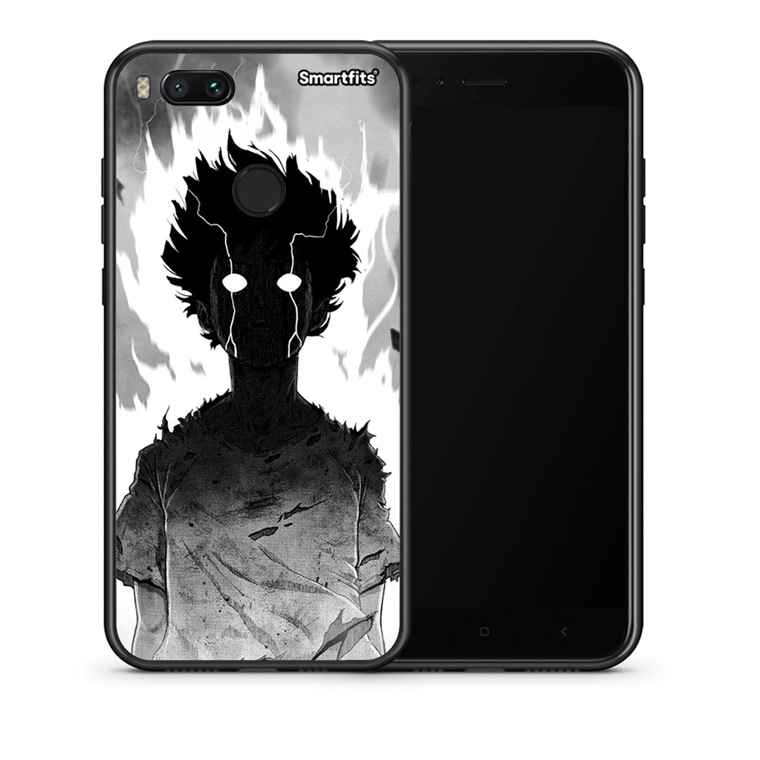 Θήκη Xiaomi Mi A1 Anime Boy από τη Smartfits με σχέδιο στο πίσω μέρος και μαύρο περίβλημα | Xiaomi Mi A1 Anime Boy case with colorful back and black bezels