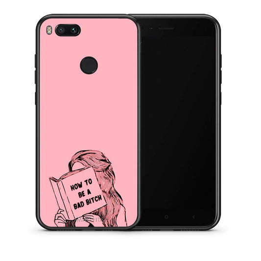 Θήκη Xiaomi Mi A1 Bad Bitch από τη Smartfits με σχέδιο στο πίσω μέρος και μαύρο περίβλημα | Xiaomi Mi A1 Bad Bitch case with colorful back and black bezels