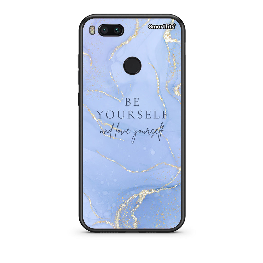 xiaomi mi aBe Yourself θήκη από τη Smartfits με σχέδιο στο πίσω μέρος και μαύρο περίβλημα | Smartphone case with colorful back and black bezels by Smartfits