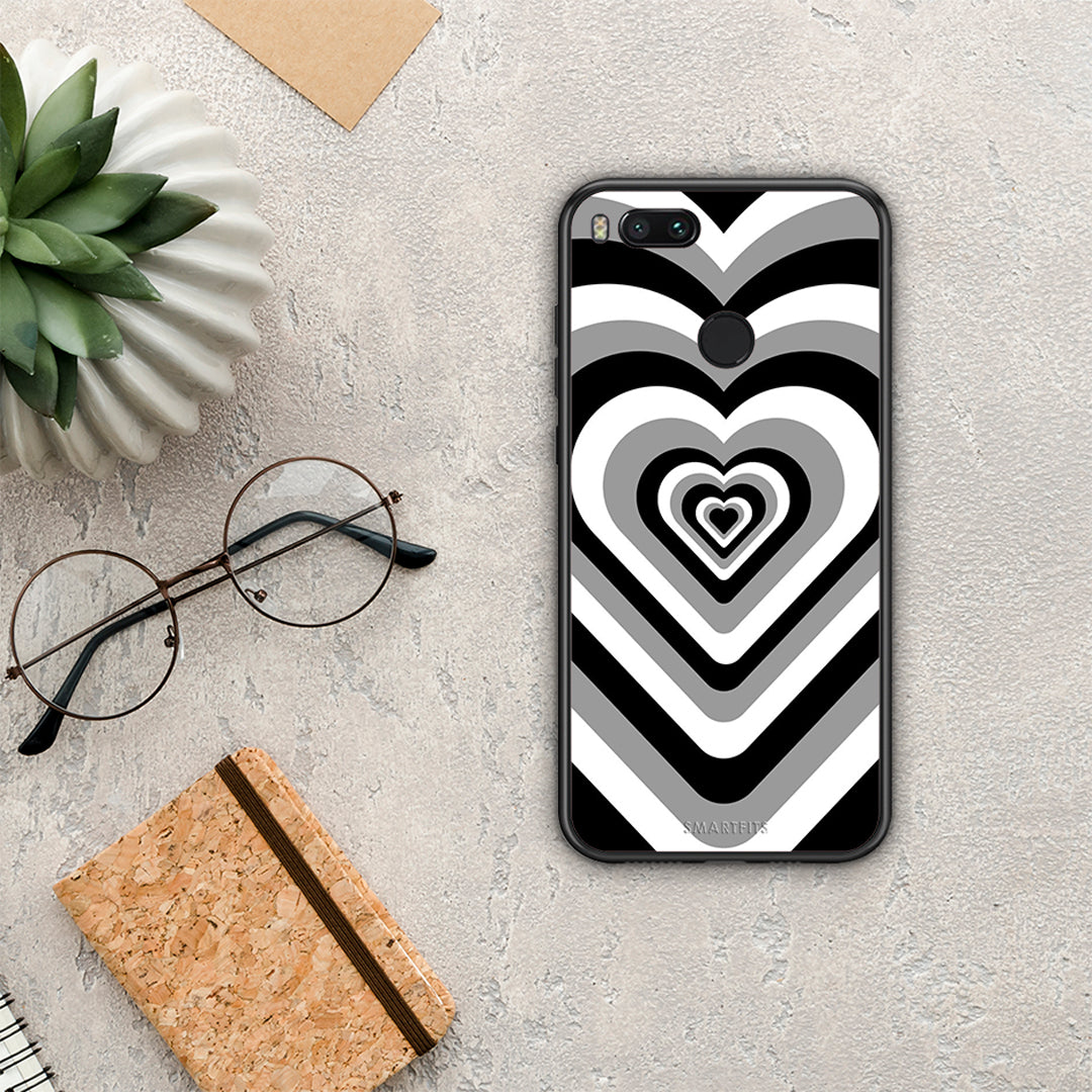 Black Hearts - Xiaomi Mi A1 θήκη