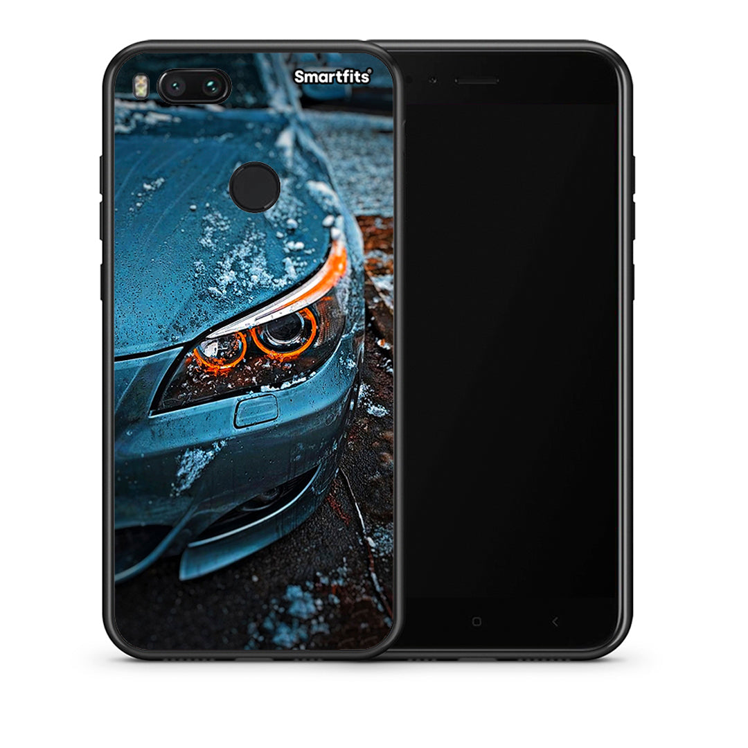 Θήκη Xiaomi Mi A1 Bmw E60 από τη Smartfits με σχέδιο στο πίσω μέρος και μαύρο περίβλημα | Xiaomi Mi A1 Bmw E60 case with colorful back and black bezels
