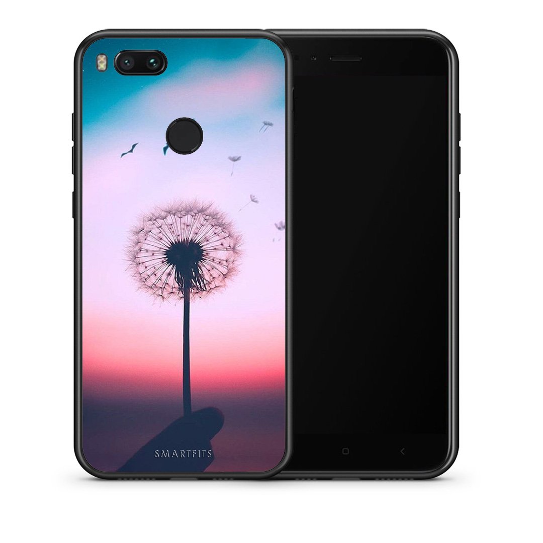 Θήκη Xiaomi Mi A1 Wish Boho από τη Smartfits με σχέδιο στο πίσω μέρος και μαύρο περίβλημα | Xiaomi Mi A1 Wish Boho case with colorful back and black bezels