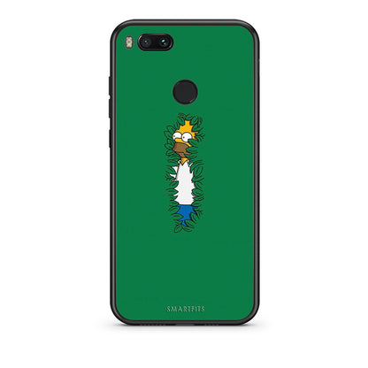 xiaomi mi aBush Man Θήκη Αγίου Βαλεντίνου από τη Smartfits με σχέδιο στο πίσω μέρος και μαύρο περίβλημα | Smartphone case with colorful back and black bezels by Smartfits