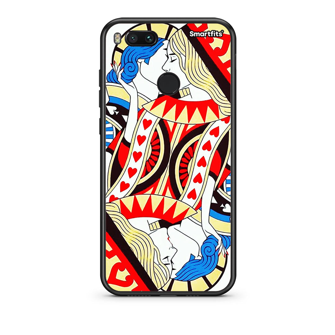 xiaomi mi aCard Love θήκη από τη Smartfits με σχέδιο στο πίσω μέρος και μαύρο περίβλημα | Smartphone case with colorful back and black bezels by Smartfits