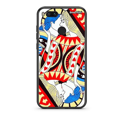 xiaomi mi aCard Love θήκη από τη Smartfits με σχέδιο στο πίσω μέρος και μαύρο περίβλημα | Smartphone case with colorful back and black bezels by Smartfits