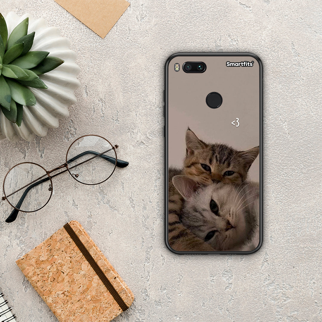 Cats In Love - Xiaomi Mi A1 θήκη