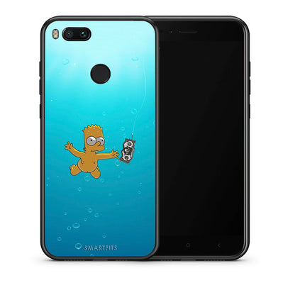 Θήκη Xiaomi Mi A1 Chasing Money από τη Smartfits με σχέδιο στο πίσω μέρος και μαύρο περίβλημα | Xiaomi Mi A1 Chasing Money case with colorful back and black bezels