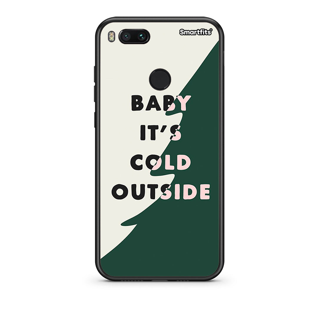 xiaomi mi aCold Outside θήκη από τη Smartfits με σχέδιο στο πίσω μέρος και μαύρο περίβλημα | Smartphone case with colorful back and black bezels by Smartfits