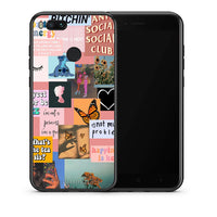 Thumbnail for Θήκη Αγίου Βαλεντίνου Xiaomi Mi A1 Collage Bitchin από τη Smartfits με σχέδιο στο πίσω μέρος και μαύρο περίβλημα | Xiaomi Mi A1 Collage Bitchin case with colorful back and black bezels
