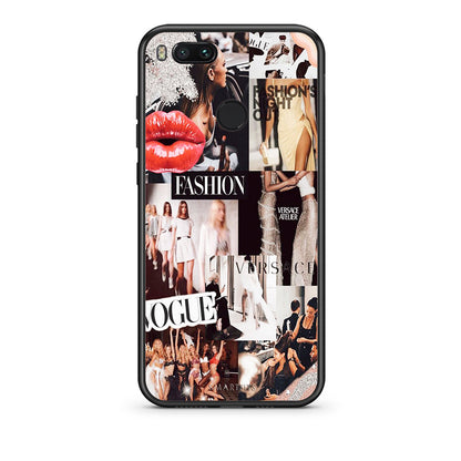 xiaomi mi aCollage Fashion Θήκη Αγίου Βαλεντίνου από τη Smartfits με σχέδιο στο πίσω μέρος και μαύρο περίβλημα | Smartphone case with colorful back and black bezels by Smartfits