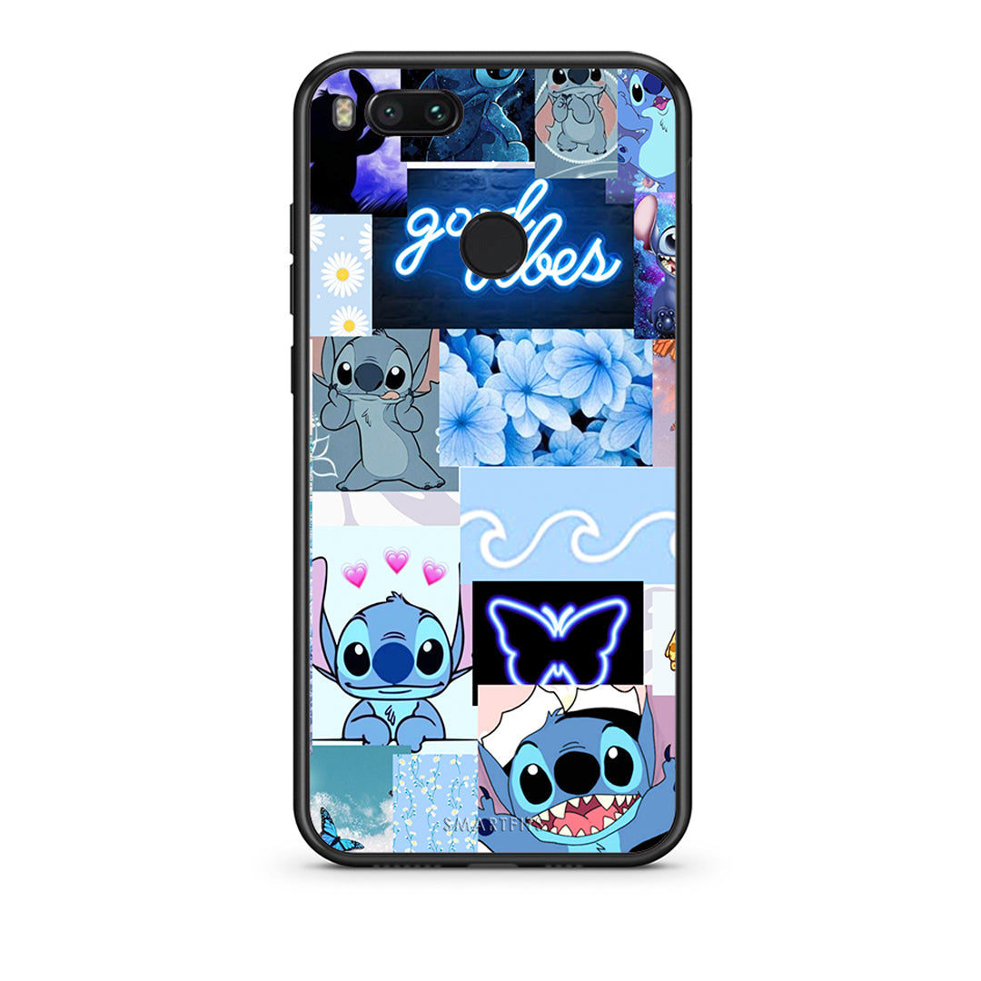 xiaomi mi aCollage Good Vibes Θήκη Αγίου Βαλεντίνου από τη Smartfits με σχέδιο στο πίσω μέρος και μαύρο περίβλημα | Smartphone case with colorful back and black bezels by Smartfits