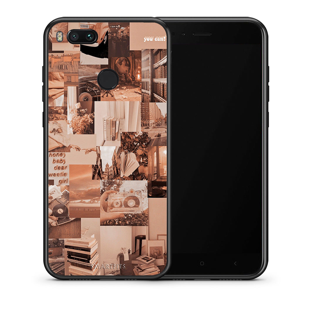 Θήκη Αγίου Βαλεντίνου Xiaomi Mi A1 Collage You Can από τη Smartfits με σχέδιο στο πίσω μέρος και μαύρο περίβλημα | Xiaomi Mi A1 Collage You Can case with colorful back and black bezels