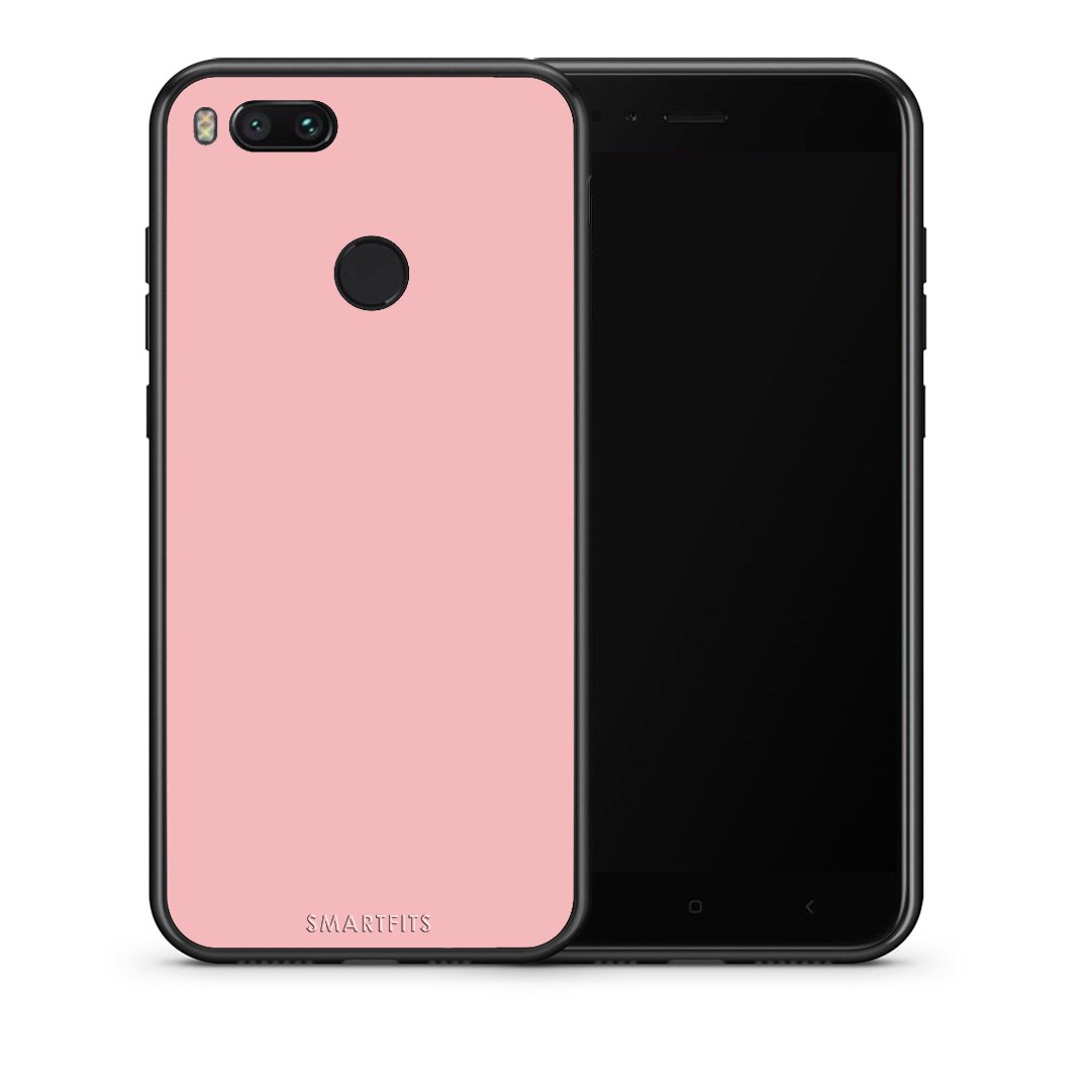 Θήκη Xiaomi Mi A1 Nude Color από τη Smartfits με σχέδιο στο πίσω μέρος και μαύρο περίβλημα | Xiaomi Mi A1 Nude Color case with colorful back and black bezels